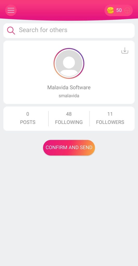 search your instagram profile and order the followers.