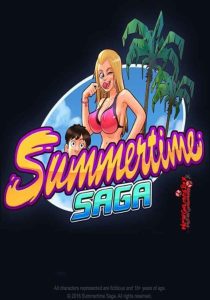 this is the official logo of summertime saga game.