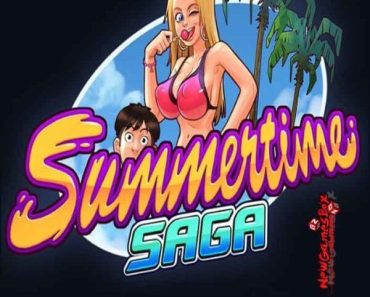 this is the official logo of summertime saga game.