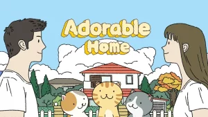 This is the official logo of the adorable homes apk.