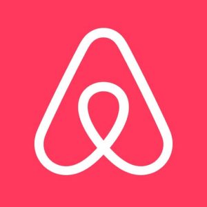 this is the official logo of the airbnb apk.