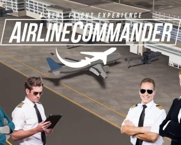 this is the official logo of the airline commander apk.