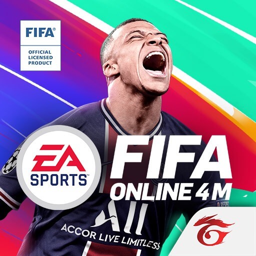 this is the official logo of the fifa online 4 apk.