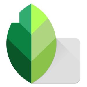 This is the official logo of snapseed apk.