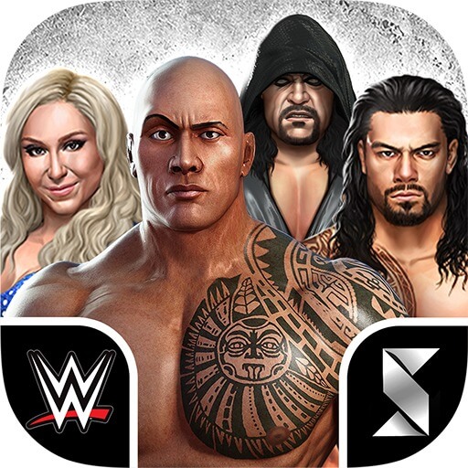 this is the official logo of wwe champions apk.