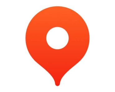 This is the official logo of yandex maps apk.