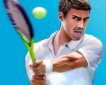 this is the official logo of the tennis arena apk.